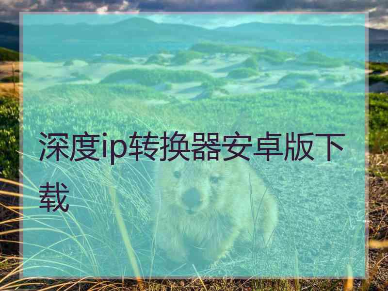 深度ip转换器安卓版下载