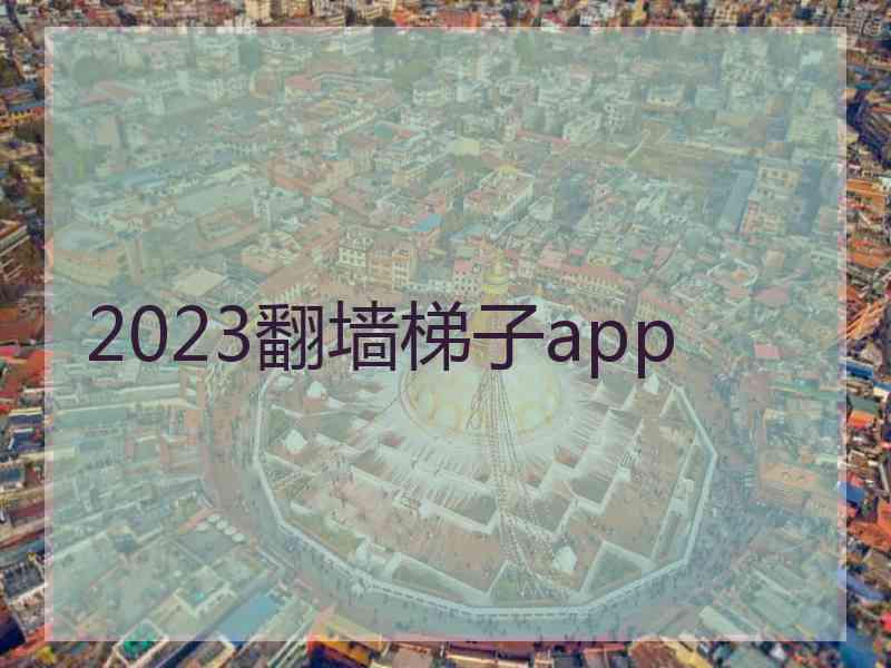 2023翻墙梯子app